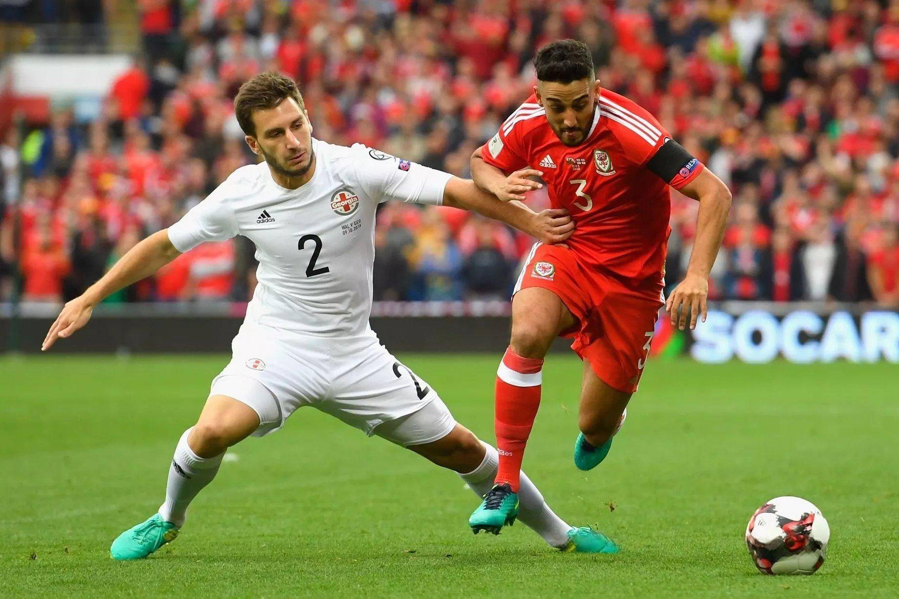 关于格鲁吉亚主场力克亚美尼亚，小组第一的信息